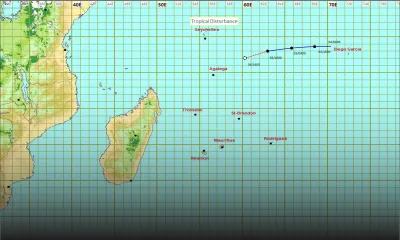Perturbation tropicale : aucune menace pour Maurice