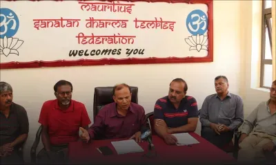 «Votez selon votre conscience et votre intelligence», lance le président de la Mauritius Sanatan Dharma Temple Federation