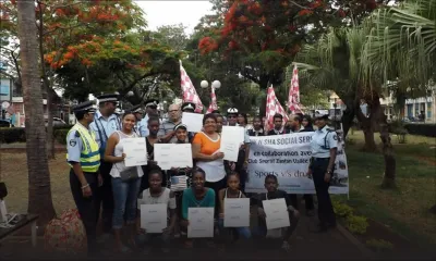 Marche pacifique pour combattre les fléaux sociaux