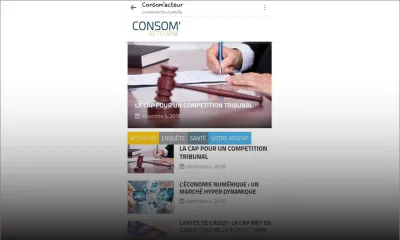 Journée mondiale de la Concurrence : la CAP  lance le journal en ligne Le Consom’Acteur 