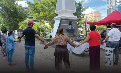 Grève de la faim : 22 jours après, le soutien envers Nishal Joyram ne faiblit pas 