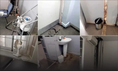 Hôpital Dr A. G. Jeetoo : un patient pointe du doigt l’insalubrité d’une salle