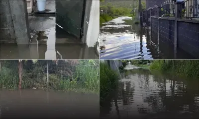 [En images] Intempéries : nouvelle montée des eaux à Morcellement La Vallée, Sainte-Croix, ce matin 