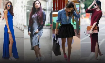 Craze : comment porter des baskets avec vos robes