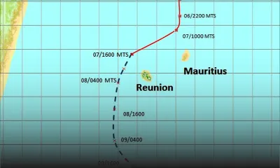 La Réunion sur le qui-vive à l’approche de la tempête Carlos 