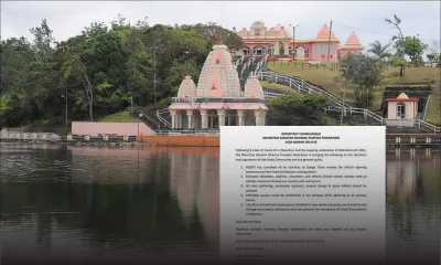 Maha Shivaratri : le ministre de la Santé recommande aux dévots de ne pas faire le pèlerinage à Grand-Bassin