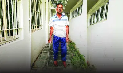 Amputé d’un pied : Parmessur recherche un emploi