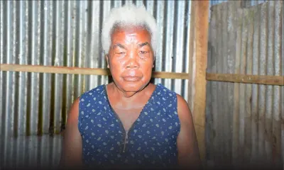 Veuve, malvoyante, sourde et vivant avec son fils invalide : les malheurs de Marie Clency Hippolyte