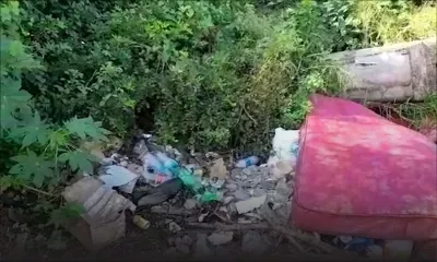 Dépôt illégal de déchets à la rue Manilall, Boundary, Rose-Hill