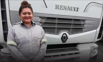 Conductrice de poids-lourd : la gnaque de Premilla Doorbeejah