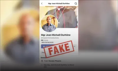 Faux profil de Mgr Durhône : l’évêché de Port-Louis s’en remet à l’ICTA