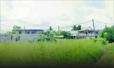 Pointe-aux-Piments : il construit sur un terrain abandonné