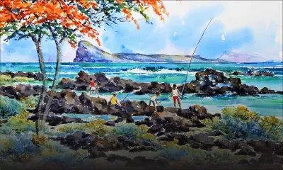 Univers artistique : Yeshen Gunnoo écrit l’histoire à coups de pinceau