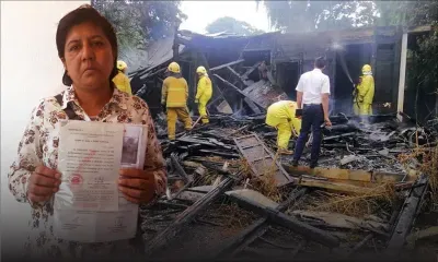 Maison incendiée : la famille Ramdass a bien besoin d’aide