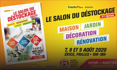 Salon du Déstockage : entrée gratuite pour profiter de promos sur des produits maison et jardin