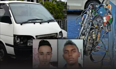 À Mare-Tabac : deux cousins tués dans un accident de la route