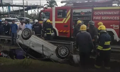 Accident à Montebello en direction de Réduit : quatre blessés légers