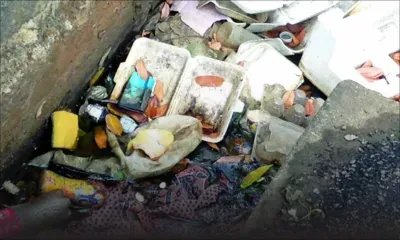 Sainte-Croix: lutte contre l’entassement des déchets dans un caniveau sans suite