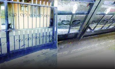 À son insu, son voisin obstrue son portail avec un mur