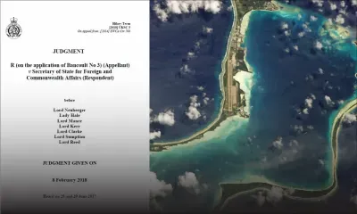 Parc marin autour des Chagos : lisez le jugement 