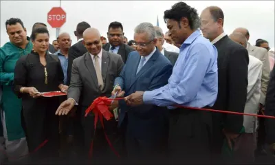 Maha Shivaratree : Pravind Jugnauth inaugure une nouvelle route à La-Marie 