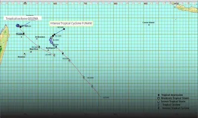Gelena est désormais un cyclone tropical intense, l'alerte 1 maintenue à Maurice