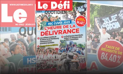 Voici la une du Défi Quotidien de ce Jeudi 08 Février 2024