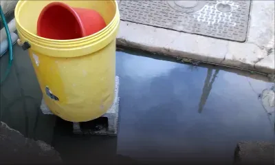 Tout-à-l’égout : Les eaux affluent à son domicile lors des grosses pluies