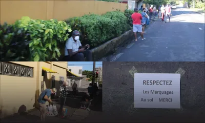 [En images] A Curepipe ce matin...en attendant l’ouverture des supermarchés 