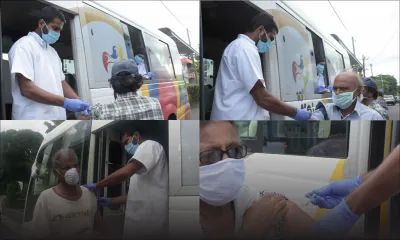 Vaccination antigrippe : exercice simple comme bonjour à Clairfonds no 2, à Vacoas