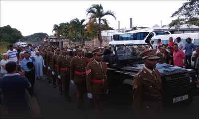 À Goodlands: adieux émouvants à un jeune policier