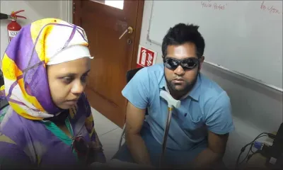 Appel solidarité : À 31 ans, il devient aveugle après un accident