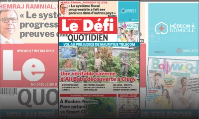 Voici la une du Défi Quotidien de ce Jeudi 08 Juin 2023