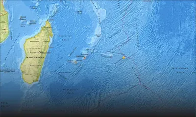 Earthquake of magnitude 4.9 recorded near Rodrigues