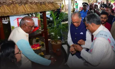 Navin Ramgoolam pose la première pierre du Kali Mata Mandir