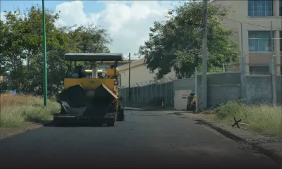 Infrastructures routières : début des travaux de réasphaltage 