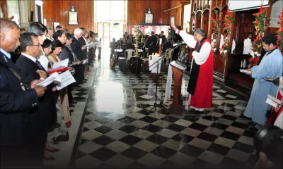 Mgr Ian Ernest propose la création d’un National Forum for Peace