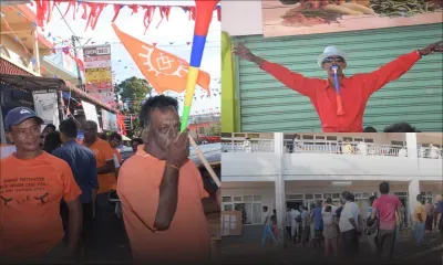 Constituency - No. 5 : quiet day despite minor incidents