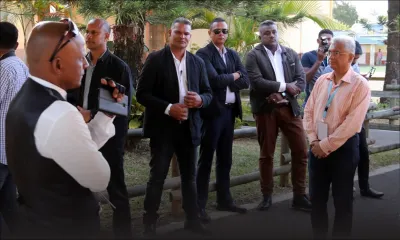 À St-Pierre - Malin fait son «chien de garde» devant Pravind Jugnauth