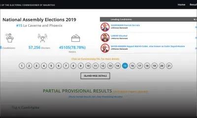 Résultats partiels au no 15 : les trois candidats de l’Alliance Nationale virent en tête