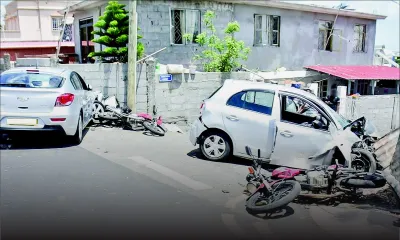 Accidents de la route : en 11 mois, 59 motocyclistes ont perdu la vie