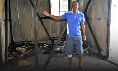 À Baie-du-Tombeau : une bougie à l’origine de l’incendie d’une maison