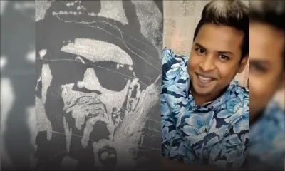 Jake Hansley Royal : son portrait de Lin en ‘glitter painting’ fait le buzz