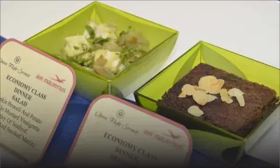 Nouveaux menus à bord d’Air Mauritius