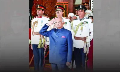 Indian President Ram Nath Kovind as Chief Guest