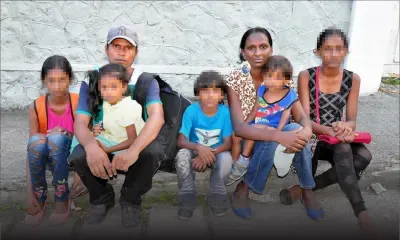 Appel à la solidarité : un couple et ses cinq enfants à la rue