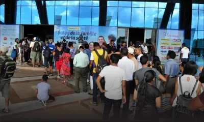 Les stands pris d’assaut par des visiteurs soucieux de leur bien-être