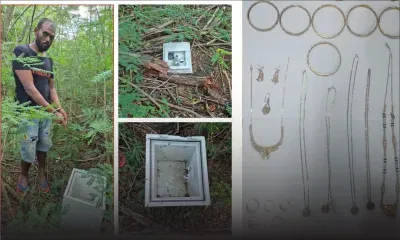 Vol à Triolet : des bijoux valant Rs 1,2 million retrouvés sous du macadam