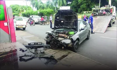 Bambous : un mur enfoncé à six reprises