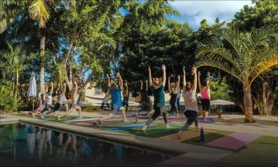 Faire du yoga pour une bonne cause